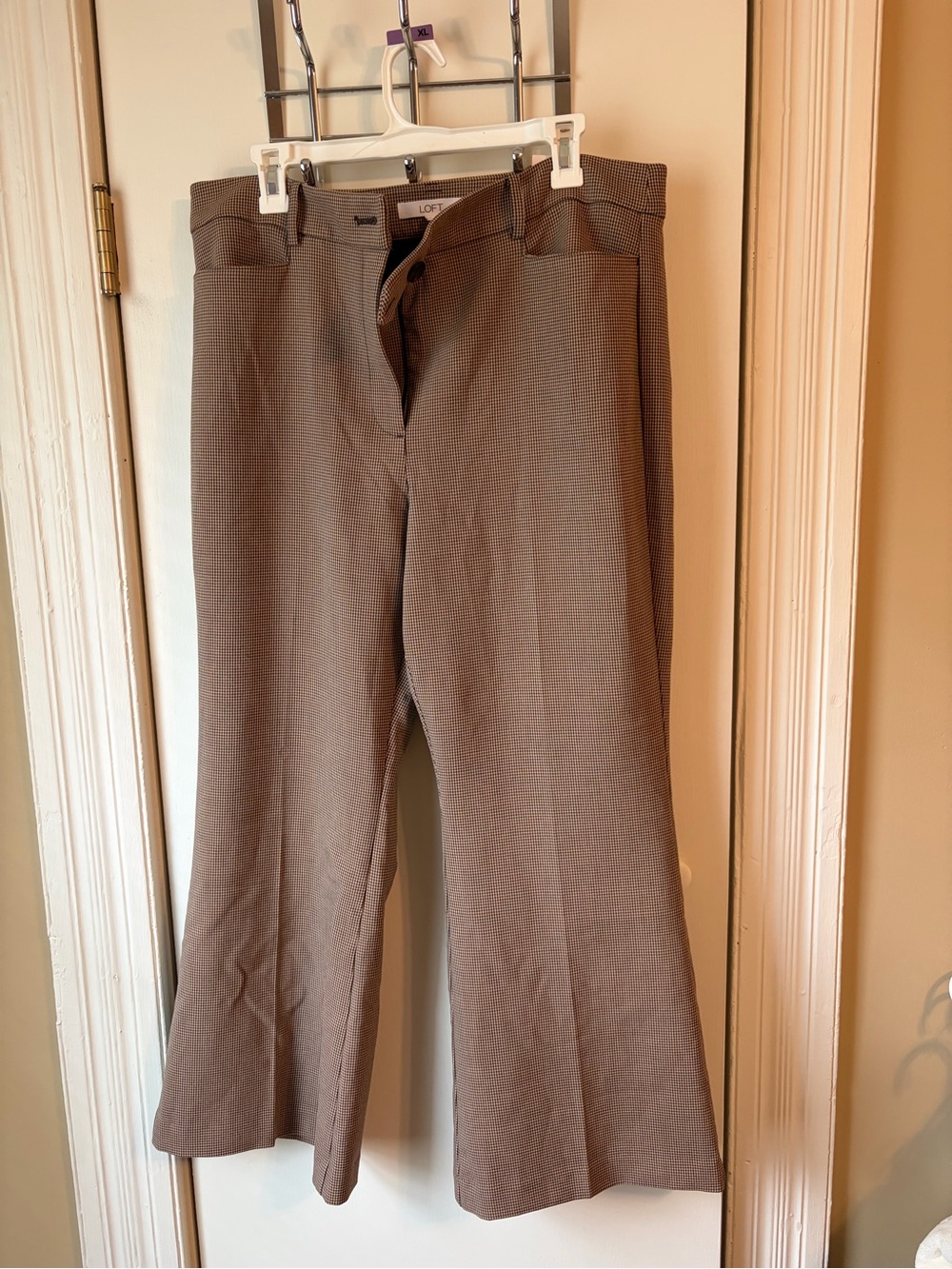 LOFT Womens Flare Dress Pants